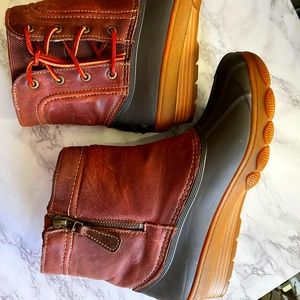 Sperry Saltwater Wedge Spray Boots